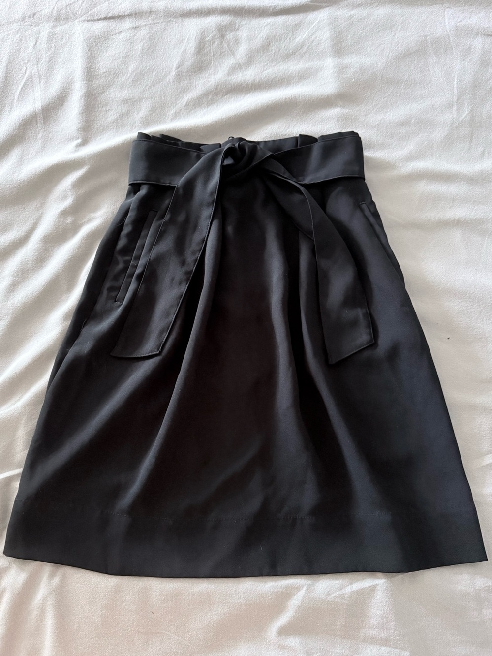 H&M Belted A-Line Skirt